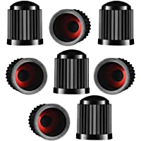 Los mejores  - 8 tapones de válvula para neumáticos- de plástico- para coche- con anillo de sellado para SUV- moto- camiones…
